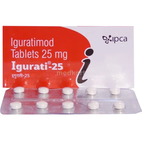 igurati 25mg tablet 10's